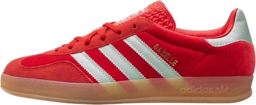 Adidas Lage Sneakers Gazelle Indoor Better Scarlet Hazy Green