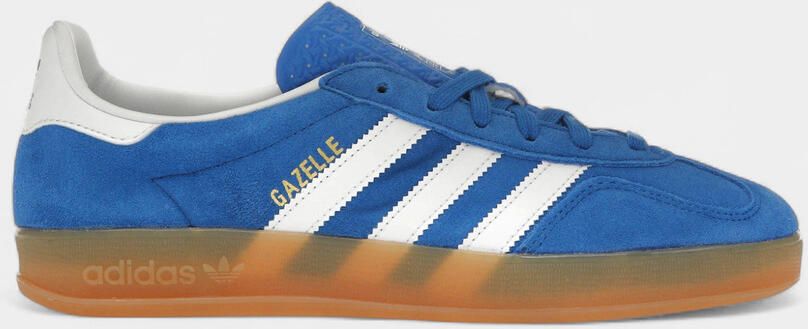 Adidas Lage Sneakers Gazelle Indoor Blue Bird Cloud White