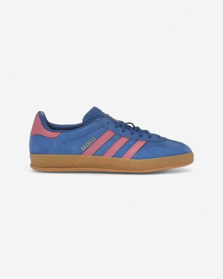 Adidas Lage Sneakers Gazelle Indoor Blue Bliss Pink