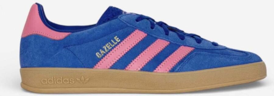 Adidas Lage Sneakers Gazelle Indoor Blue Bliss Pink