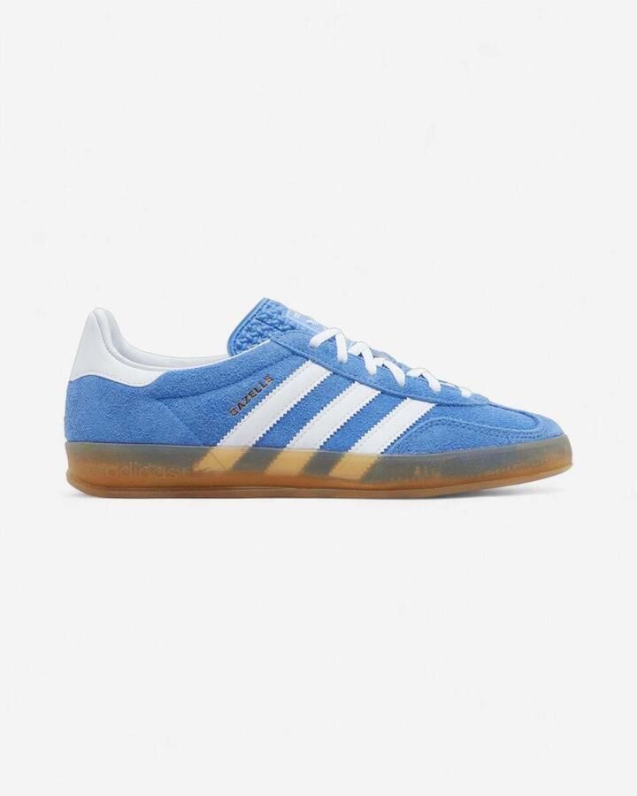 Adidas Lage Sneakers Gazelle Indoor Blue Fusion Gum ( 's)