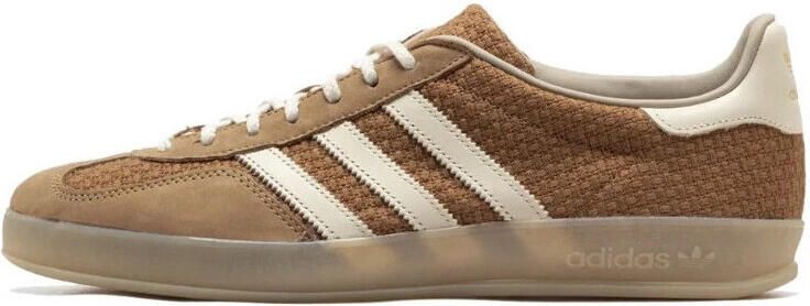Adidas Lage Sneakers Gazelle Indoor Brown Desert Wonder White