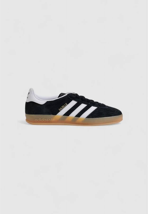 Adidas Originals Gazelle Indoor Core Black Cloud White Gum- Dames Core Black Cloud White Gum - Foto 19