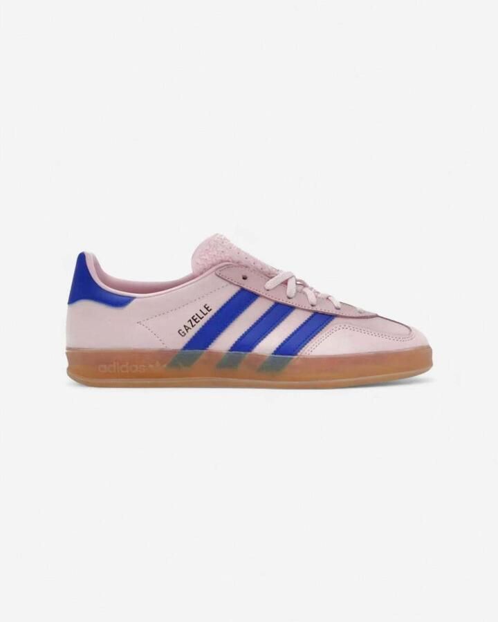 Adidas Lage Sneakers Gazelle Indoor Clear Pink Lucid Blue (Women's)