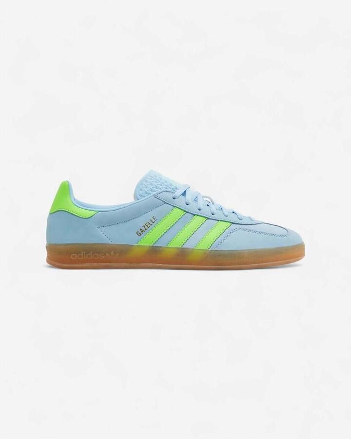 Adidas Lage Sneakers Gazelle Indoor Clear Sky Solar Green (Women's) - Foto 2