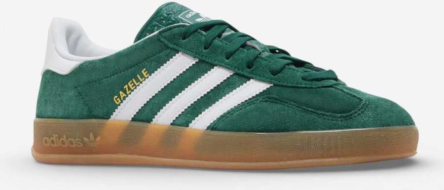 Adidas Lage Sneakers Gazelle Indoor Collegiate Green Cloud White Gum