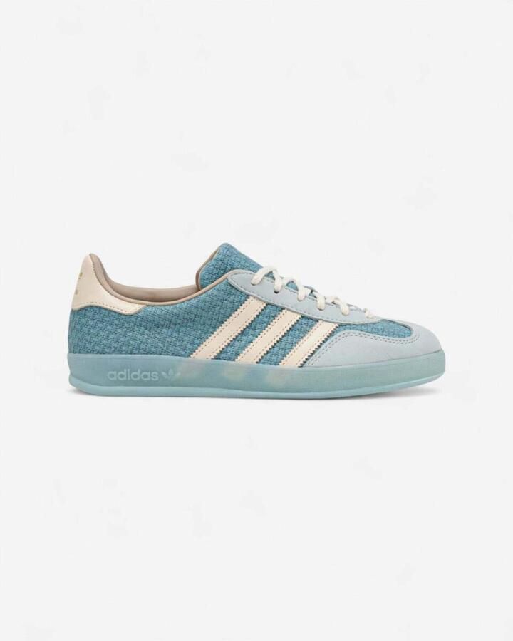 Adidas Lage Sneakers Gazelle Indoor 'Cotton Weave Pack Light Blue'