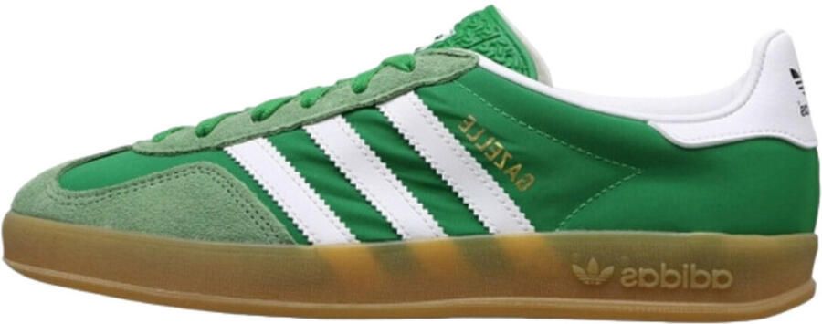 Adidas Originals Groene Gazelle Sneakers met Suède Details - Foto 3
