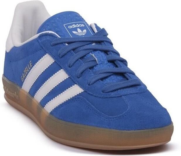 Adidas Originals Gazelle Indoor Blue Bird Cloud White Gum- Dames Blue Bird Cloud White Gum - Foto 9