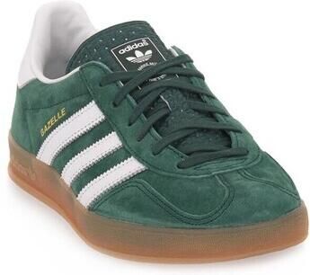 Adidas Originals Gazelle Indoor Collegiate Green Cloud White Gum- Collegiate Green Cloud White Gum - Foto 6