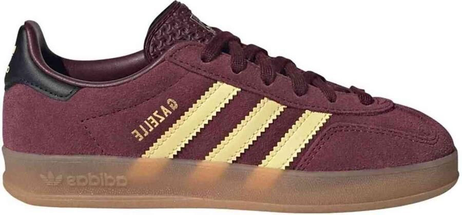 Adidas Lage Sneakers Gazelle Indoor "Maroon Almost Yellow Gold Metallic"