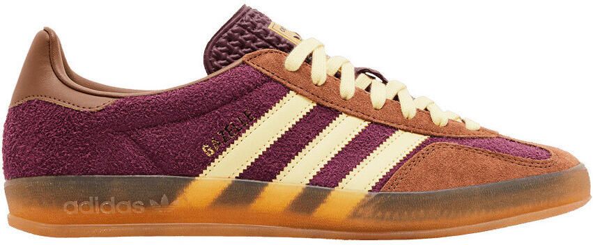 Adidas Lage Sneakers Gazelle Indoor Maroon Almost Yellow