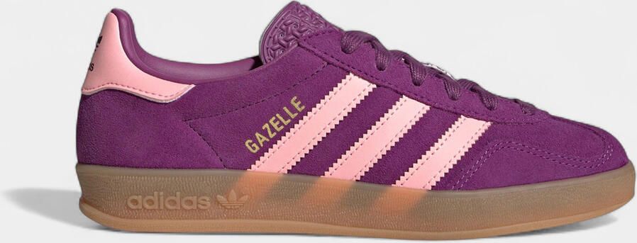 Adidas Lage Sneakers Gazelle Indoor Rich Mauve Glow Pink (GS)