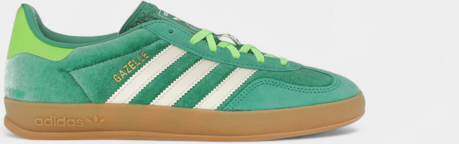 Adidas Lage Sneakers Gazelle Indoor Semi Court Green Velvet (Women's)