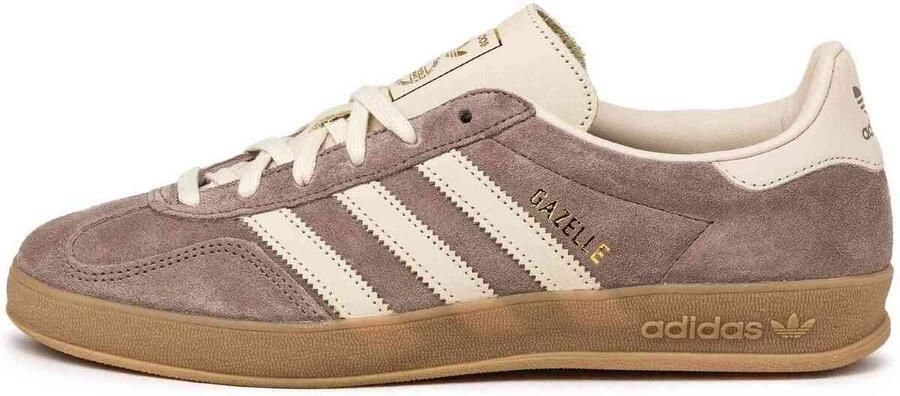 Adidas Lage Sneakers Gazelle Indoor Shoes "Trace Brown Warm Vanilla Gum"