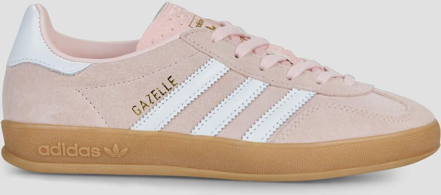 Adidas Originals Gazelle Indoor Sandy Pink Cloud White Gum- Sandy Pink Cloud White Gum - Foto 8