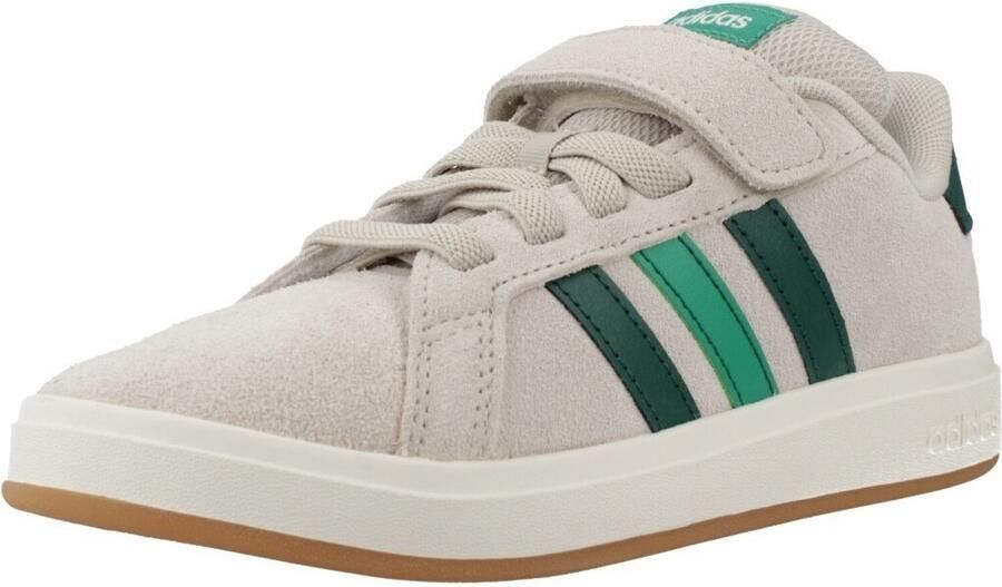 Adidas Grand Court 00s EL C kinder sneakers grijs groen Echt leer Uitneembare zool - Foto 10