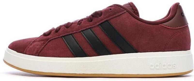 Adidas Grand Court Base 00s suede sneakers bordeauxrood 1 3 Uitneembare zool - Foto 2