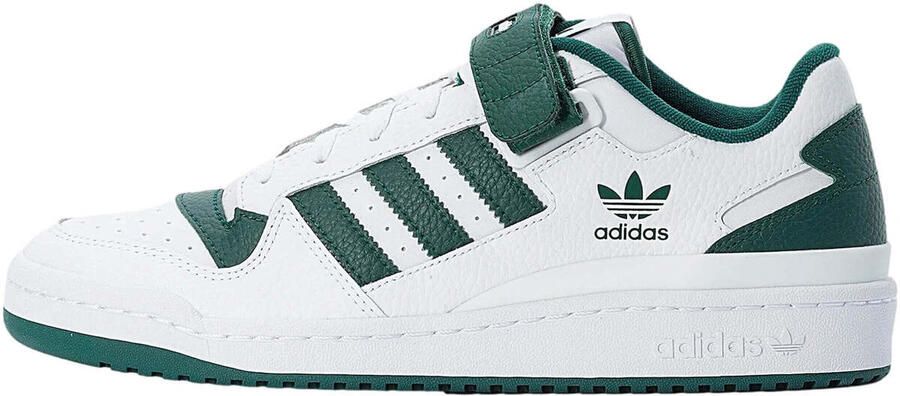 Adidas Originals Forum Low Schoenen Cloud White Collegiate Green Cloud White Heren - Foto 4