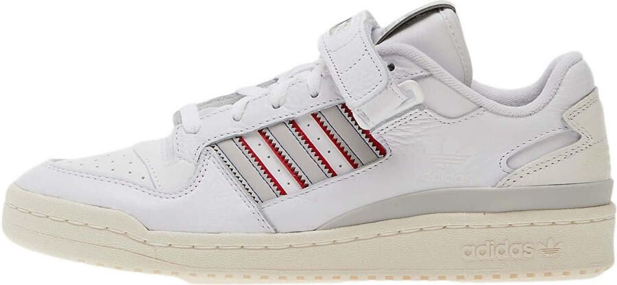 Adidas Originals Forum Low Sneaker Basketball Schoenen ftwr white grey one blue maat: 43 1 3 beschikbare maaten:43 1 3 - Foto 4