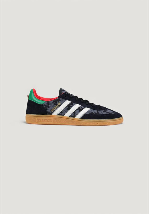 Adidas Handball Spezial Sneakers Zwart 2 3 Mesh Synthetisch