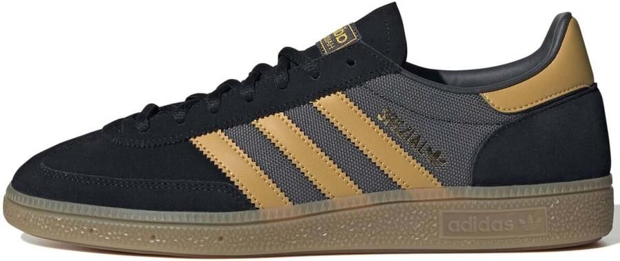 Adidas Originals Handball Spezial Core Black Preloved Yellow Grey Six- Dames Core Black Preloved Yellow Grey Six - Foto 2