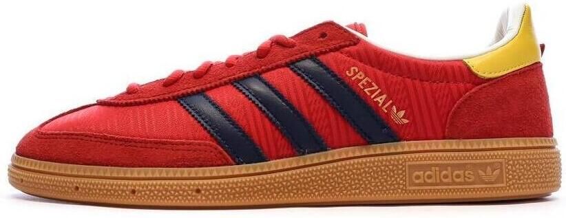 Adidas Handball Spezial Sneakers Heren Rood 2 3 Mesh Synthetisch
