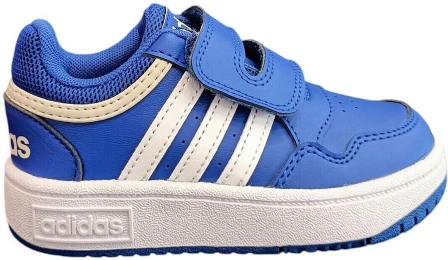 Adidas Sportswear Hoops 3.0 sneakers wit lila Imitatieleer 20 - Foto 2