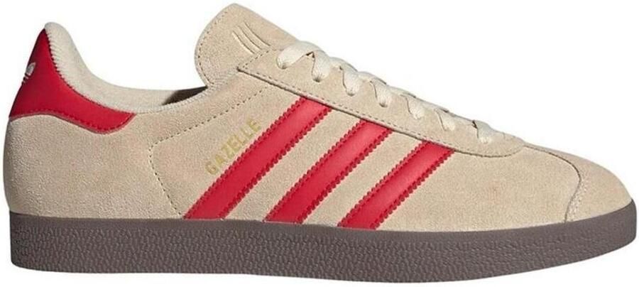 Adidas Originals Gazelle Sand Strata Better Scarlet Cloud White- Sand Strata Better Scarlet Cloud White