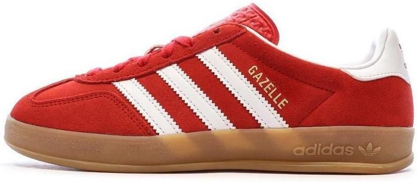 Adidas Gazelle Unisex Schoenen Rood Maat: 39 1 3 Leer Foot Locker