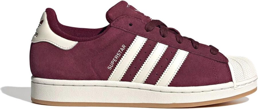 Adidas Originals Superstar II Dames Bordeaux- Dames Bordeaux