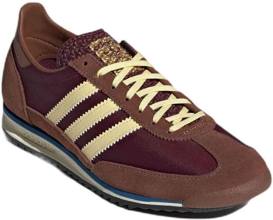 Adidas Maroon Sneakers Ie3425 Nylon Suede Leer Multicolor - Foto 7