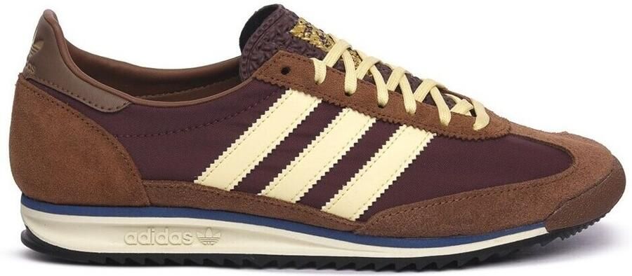 Adidas Maroon Sneakers Ie3425 Nylon Suede Leer Multicolor - Foto 6