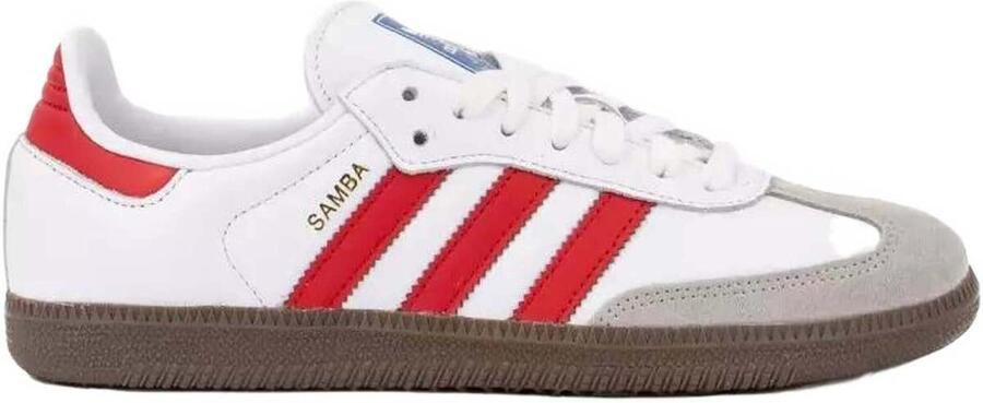 Adidas Originals Samba OG White Better Scarlet Gum 5- Dames White Better Scarlet Gum 5 - Foto 3