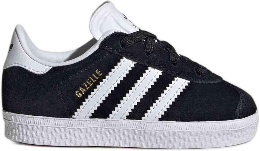 Adidas Originals Gazelle II Baby's Core Black Cloud White Cloud White Kind Core Black Cloud White Cloud White