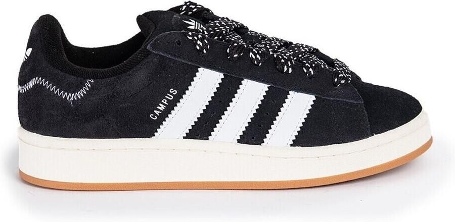 Adidas Retro Leren Sneakers Vrouwen Herfst Winter Black Dames - Foto 4