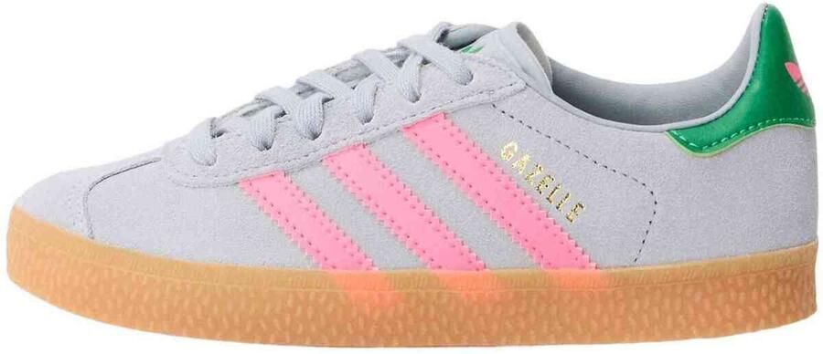 Adidas Gazelle Peuterschoenen Grijs Suède