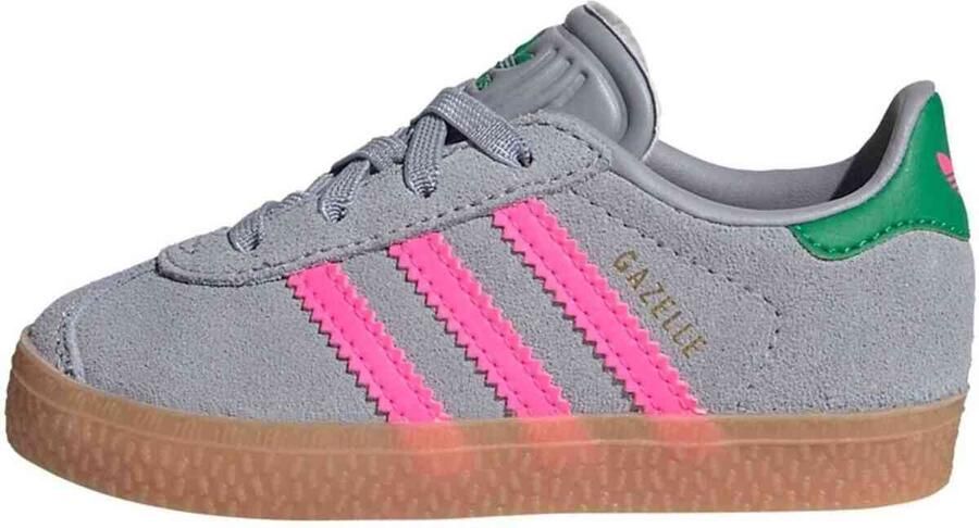 Adidas Gazelle Comfort Closure Elastic Laces Shoes Kids