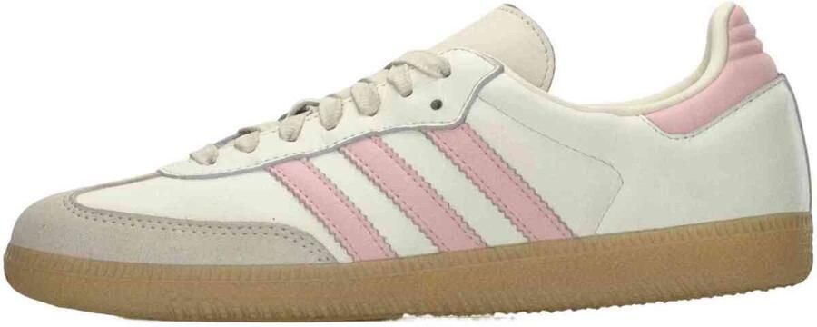 Adidas Originals Samba OG leren sneakers wit lichtroze - Foto 4