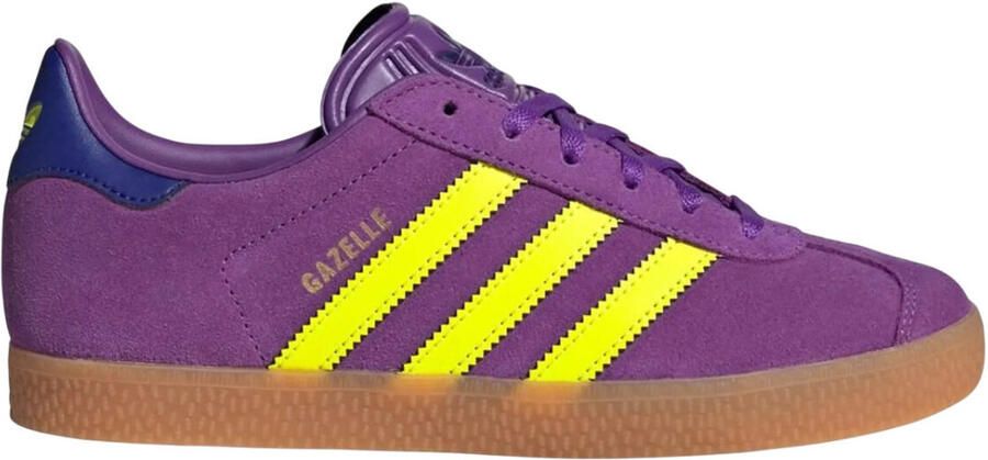 Adidas Gazelle Unisex Schoenen Paars Maat: 39 1 3 Leer Foot Locker