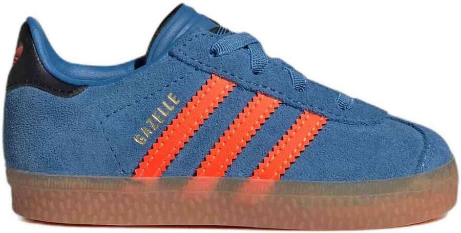 Adidas Originals Gazelle II Baby's Focus Blue Solar Orange Core Black Kind Focus Blue Solar Orange Core Black - Foto 2