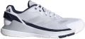 Adidas Performance Crazyquick Padelschoenen Heren Wit - Donkerwit/Blauw/Zilver
