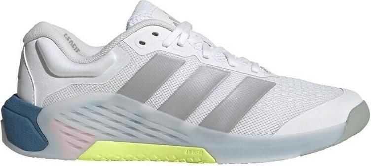 ADIDAS PERFORMANCE Sportschoen 'DROPSET 4 POWER' zilvergrijs wit offwhite
