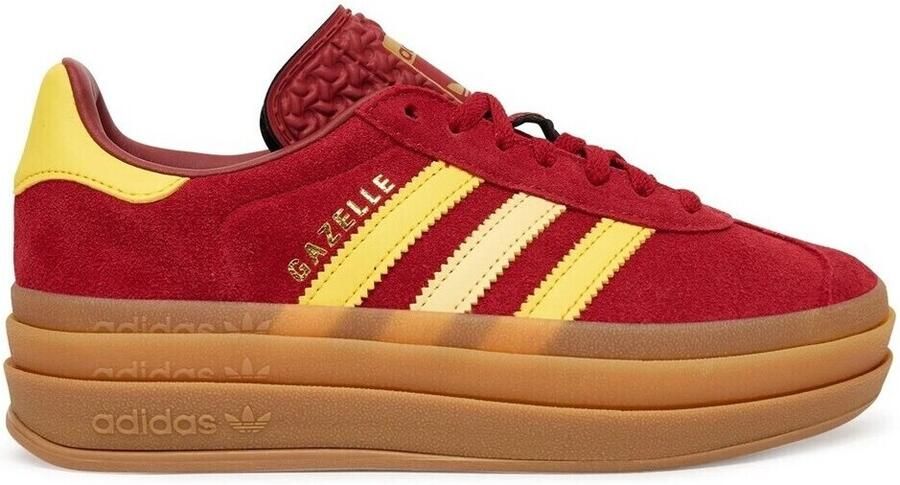 Adidas Originals Gazelle Bold sneakers rood geel - Foto 5