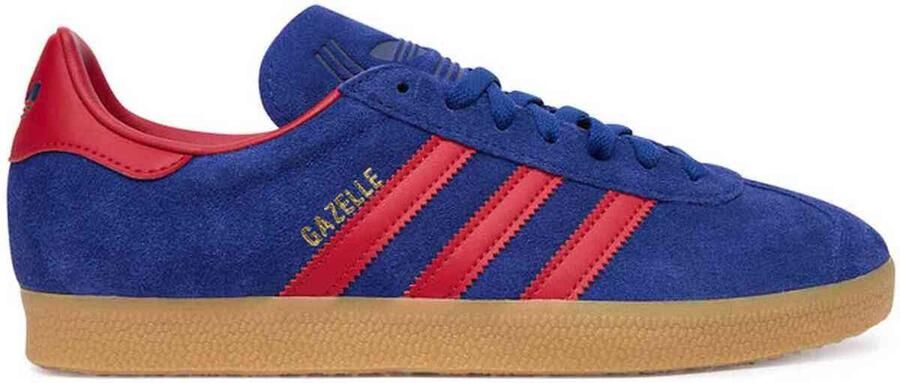 Adidas Gazelle Schoenen Blauw Maat: 46 Leer Foot Locker - Foto 4
