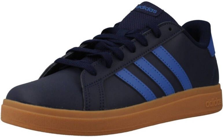 Adidas Grand Court Lifestyle Tennis Lace-up Schoenen Blauw Jongen - Foto 2