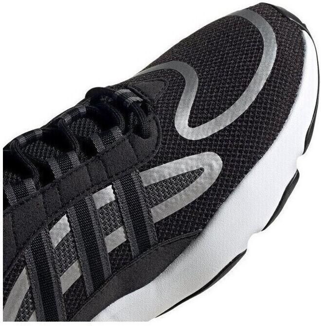 Adidas Haiwee Sneakers Core Black Silver Metallic Grey Six - Foto 7