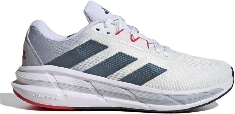 Adidas Heren Questar 3 Hardloopschoen Sneaker Bounce JQ5081 Cloud White Core Black - Foto 4