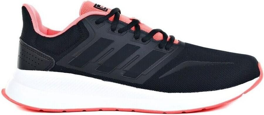 Adidas Performance Runfalcon hardloopschoenen zwart koraal