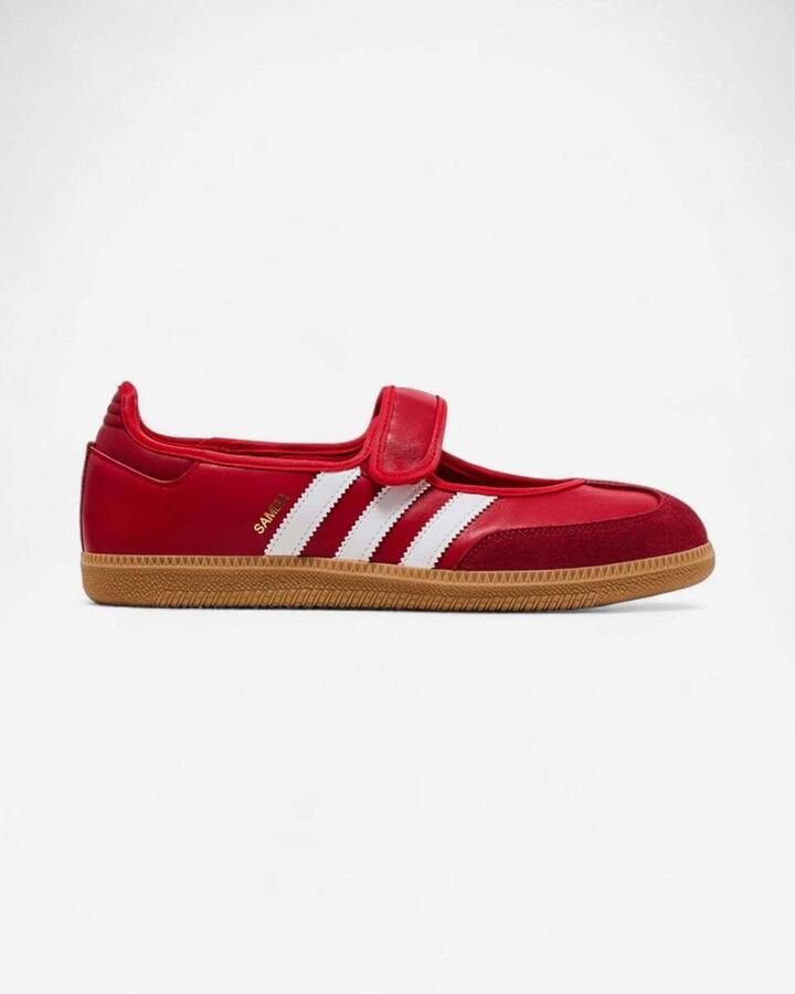 Adidas Lage Sneakers Samba Jane Scarlet White Gum ( 's)